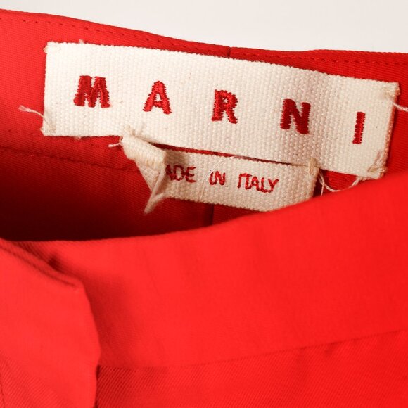Marni Tomato Red Chino Pant - Picture 6 of 11